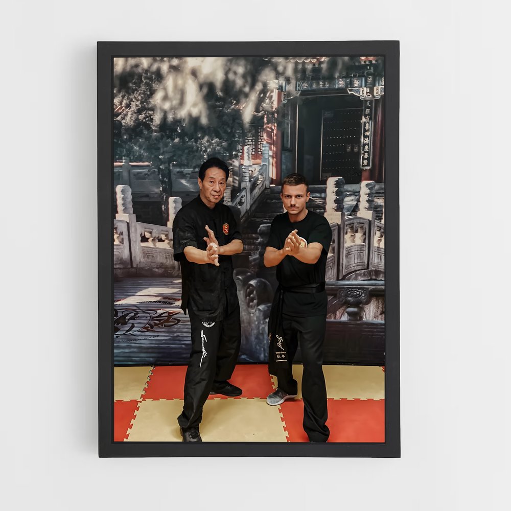 Poster Maîtrise de l'Ombre – affiche Wing Chun (vue 2)